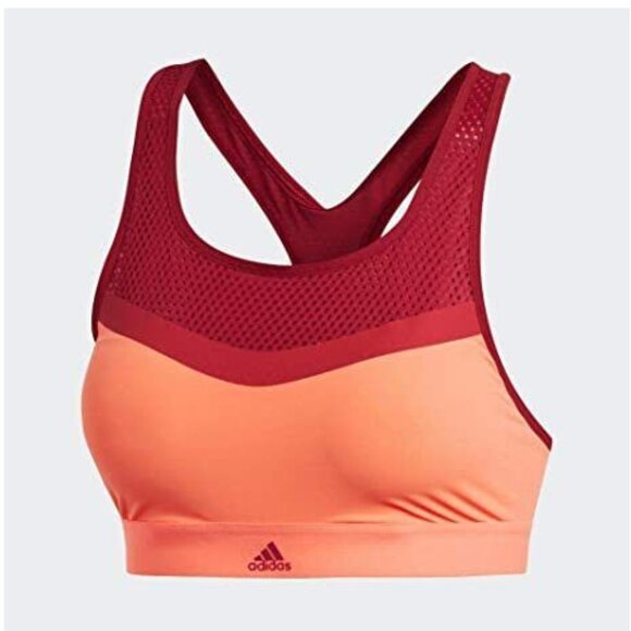 Adidas Don't Rest Medium Support Sports Bra | Black, White | DY5039 | 36B - Picture 4 of 4